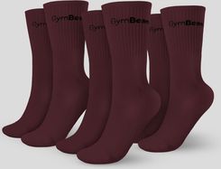 GymBeam Skarpety 3/4 Socks 3Pack Eggplant