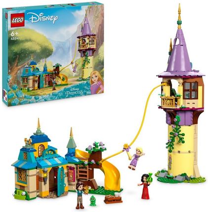 LEGO Disney 43241 Wieża Roszpunki i Dziarskie Kaczątko