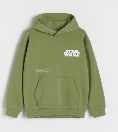 Reserved - Bluza z kapturem Star Wars - Zielony