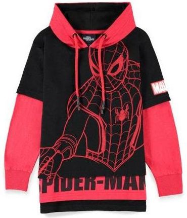 Bluza dziecięca Spider-Man - Double Sleeved (rozmiar 122/128)