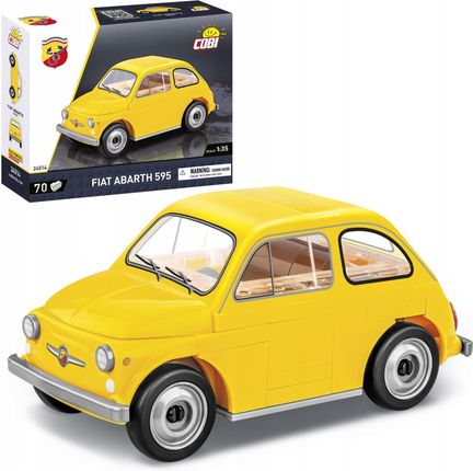 Cobi 24514 Fiat Abarth 595 Klocki Samochód Auto Pojazd Autko 70El.