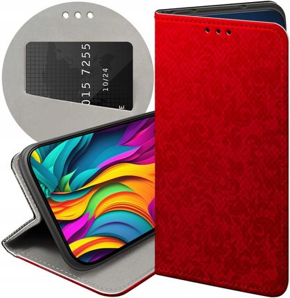 Hello Case Etui Z Klapką Do Samsung Galaxy S21 Plus Czerwone Serca Róże Futerał