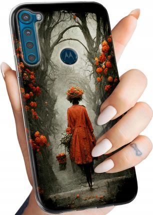 Hello Case Etui Do Motorola One Fusion Plus Jesień Liście Autumn Obudowa