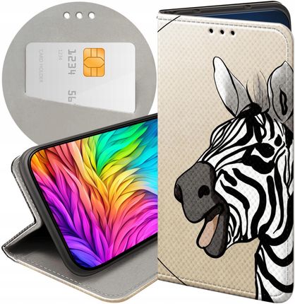 Hello Case Etui Z Klapką Do Xiaomi Mi 10T Lite Zebra Zeberka Paski Futerał