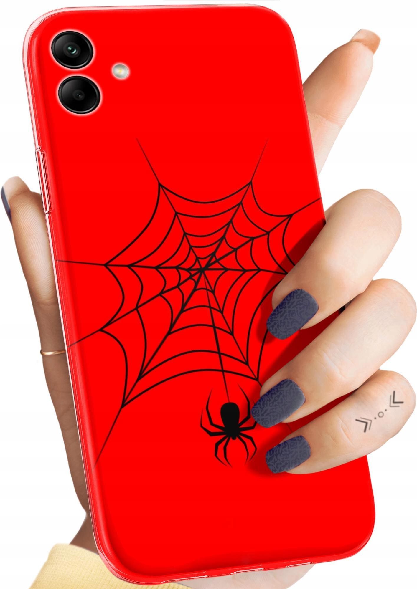 Hello Case Etui Do Samsung Galaxy A04 M13 5g Pająk Spider Pajęczyna Obudowa Etui Na Telefon 