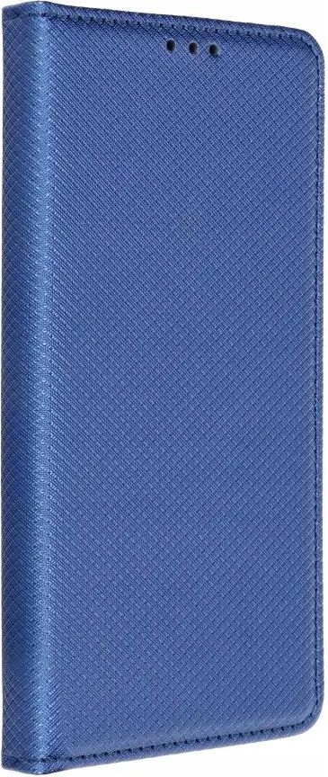 Custodia A Libro In Pelle PU Con Portafoglio E Supporto Per Motorola Moto Edge 40 - Blu, 3 Slot Carte E Tasca, Chiusura Magnetica - 2