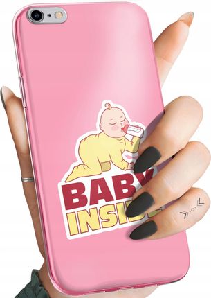Hello Case Etui Do Iphone 6 Plus 6S Ciążowe Pregnant Baby Shower Obudowa