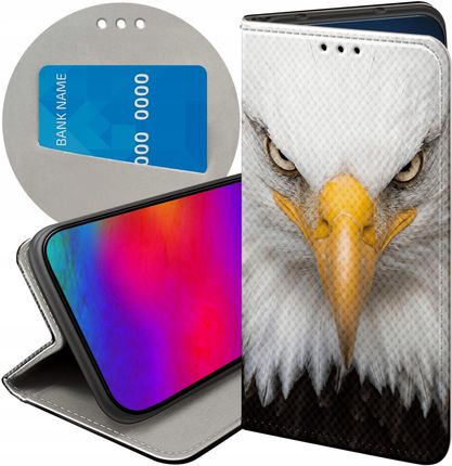 Hello Case Etui Z Klapką Do Samsung Galaxy J4 Plus Orzeł Sokół Eagle Futerał