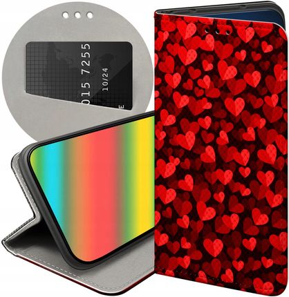 Hello Case Etui Z Klapką Do Motorola Moto G6 Play Walentynki Miłość Serce