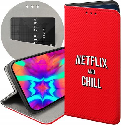 Hello Case Etui Z Klapką Do Motorola Moto G22 4G Netflix Seriale Filmy Kino