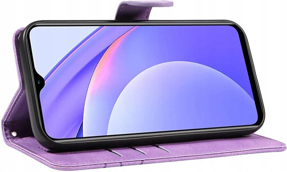 SATURCASE Custodia A Portafoglio Con Magnete Per Xiaomi Mi 9T / Mi 9T Pro - Colore Rosa, In Pelle PU Con Supporto Per Video