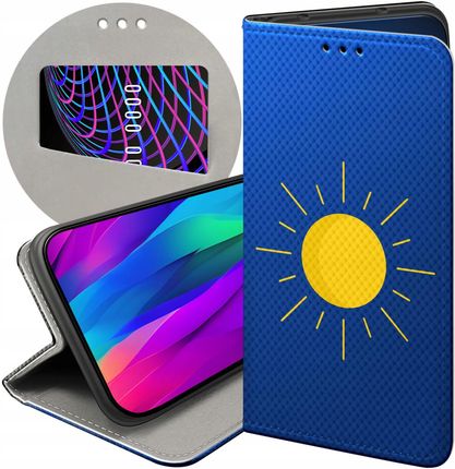 Hello Case Etui Z Klapką Do Lg K10 2017 Słońce Planety Sun Futerał Pokrowiec