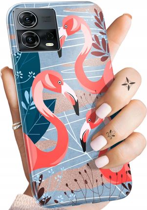 Hello Case Etui Do Motorola Moto S30 Pro 5G Edge 30 Fusion Flaming Flamingi
