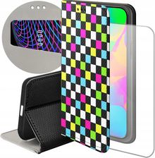 Hello Case Etui Z Klapką Do Iphone 15 Pro Kratka Kratki Krata Futerał Pokrowiec
