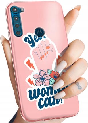 Hello Case Etui Do Motorola One Fusion Plus Siła Kobiet Girl Power Feminizm