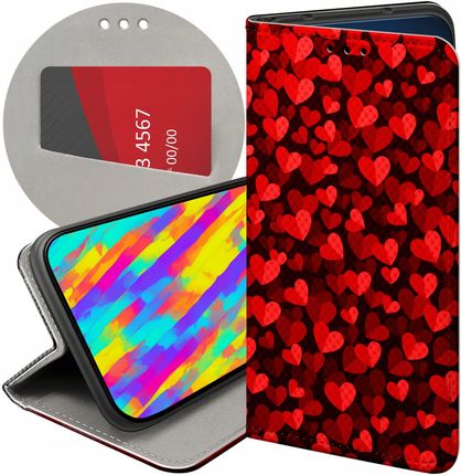 Hello Case Etui Z Klapką Do Samsung Galaxy M21 Walentynki Miłość Serce Futerał