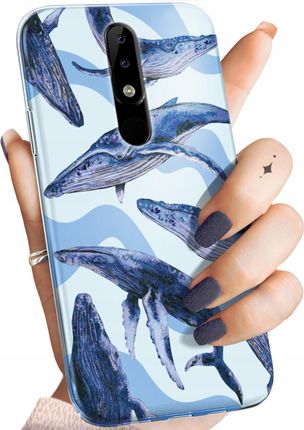 Hello Case Etui Do Nokia 5 1 Plus Morze Fale Woda Aqua Obudowa Pokrowiec