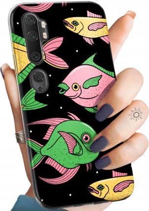 Hello Case Etui Do Xiaomi Mi Note 10 Pro Ryby Rybki Fish Obudowa Pokrowiec