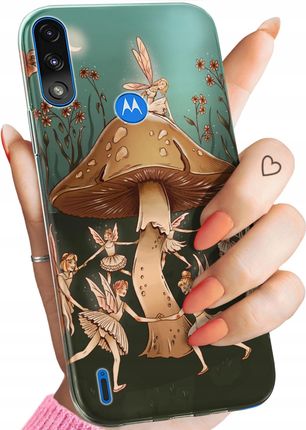 Hello Case Etui Do Motorola Moto E7 Power Fantasy Magic Wróżka Obudowa Pokrowiec