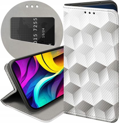 Hello Case Etui Z Klapką Do Huawei Nova 10 Se 3D Geometryczne Iluzja Futerał