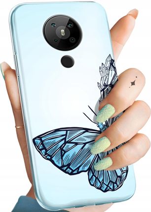Hello Case Etui Do Nokia 5 3 Motyle Butterfly Barwne Obudowa Pokrowiec