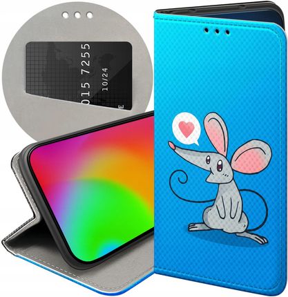 Hello Case Etui Z Klapką Do Samsung Galaxy A32 5G Myszka Mouse Mini Futerał