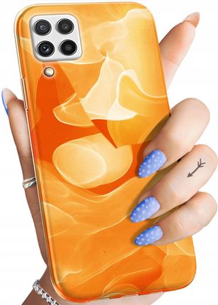 Hello Case Etui Do Samsung Galaxy A22 4G Lte Pomarańczowe Pomarańcze Orange