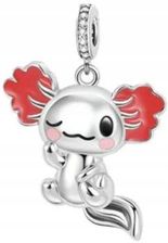 Charms zawieszka do bransoletek Axolotl srebro 925