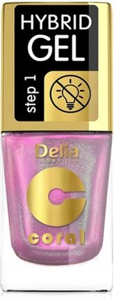 DELIA Coral Hybrid Gel Step 1 Lakier do paznokci 129, 11ml