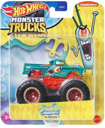 Hot Wheels Monster Trucks Plankton Spongebob Squarepants HWN80