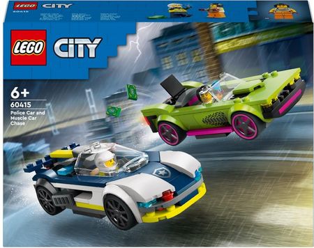 LEGO City 60415 Pościg radiowozu za muscle carem - Ceny i opinie