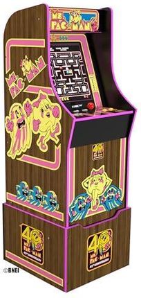 Arcade1Up Ms Pac-Man 40th Anniversary 10w1