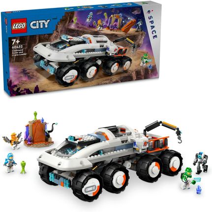 LEGO City 60432 Wóz dowodzenia z żurawiem ładunkowym