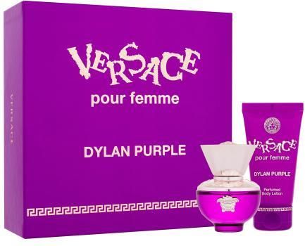 Versace Pour Femme Dylan Purple Zestaw Woda Perfumowana 30 Ml + Balsam Do Ciała 50 Ml