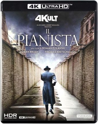 The Pianist (Pianista) (steelbook) (Blu-Ray 4K)+(Blu-Ray)