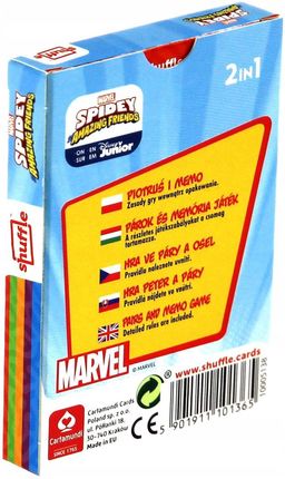 Cartamundi Czarny Piotruś/Memo Spidey - zdjęcie 2