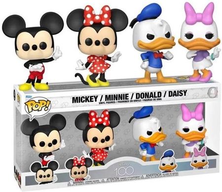 Figurka Disney - Mickey/Minnie/Donald/Daisy (Funko POP! 4-Pack)