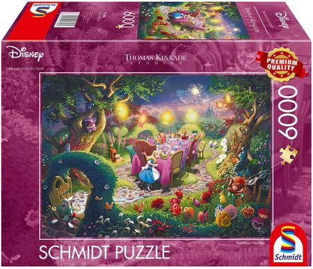 Schmidt Pq Puzzle 6000El. Thomas Kinkade Alicja W Krainie Czarów Disney
