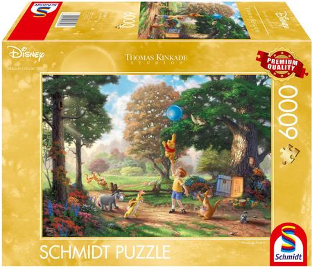 Schmidt Pq Puzzle 6000El. Thomas Kinkade Kubuś Puchatek Disney