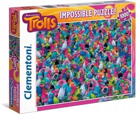 Clementoni Puzzle 1000 El. Impossible Trolle