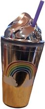Panon Jednorożec Kubek Ze Słomką Srebrny 500Ml Unicron (7031Akr2)