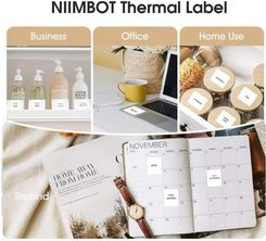 Zdjęcie Niimbot Etykiety Termiczne R50*30-230White (A2A88188301) - Trzebiatów