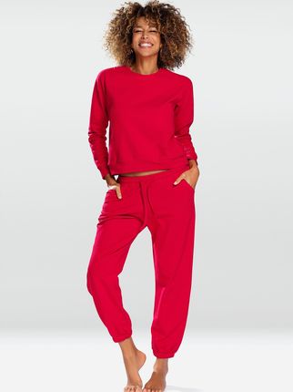 Garnitur damski DKaren Wenezja XL Czerwony (5903251456310)