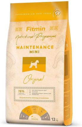 Fitmin Dog Mini Maintenance 12Kg