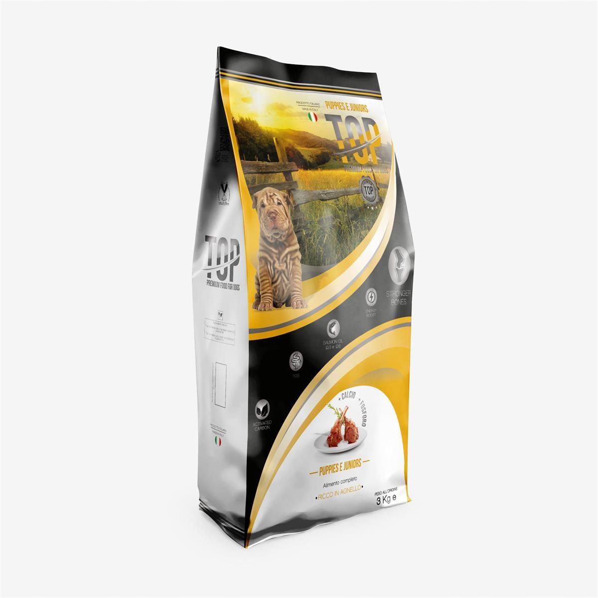 Karma Top Premium Food For Dogs Karma Dla Psa Jagnięcina 3kg Ceny i