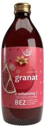 Granat, sok z owoców granatu z naturalną witaminą C, 500 ml