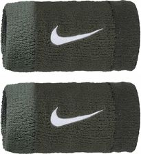 Zdjęcie Frotka Na Rękę Nike Swoosh Doublewide Wristbands Oil Green/Khaki - Bochnia