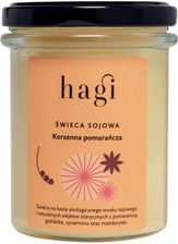 Hagi Świeca Sojowa Korzenna Pomarańcza Świeca Na Bazie Ekologicznego Wosku Sojowego Korzenna Pomarańcza 215 Ml 121579