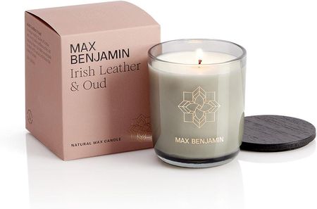 Max Benjamin Świeca Irish Leather & Oud 210 G 55542