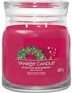 Yankee Candle Zapachy Do Pomieszczeń Świece Zapachowe Sparkling Winterberry 368 G 200691